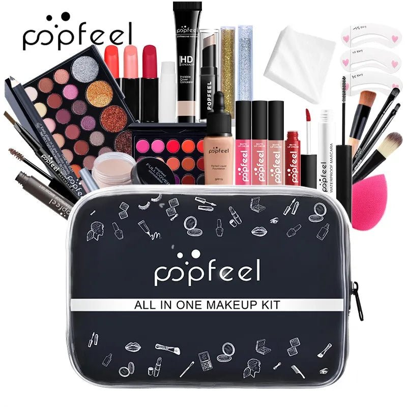 All in One Full Makeup Kit Set - Djee's Beauty CosmeticMakeup kitMy StoreDjee's Beauty Cosmetic2e7dc600 - 9867 - 49c1 - 9257 - 315b216064dc313028254240Kit004All in One Makeup Kit for Women Full Kit Set, All in One Makeup Sets Include Eyebrow Eyeliner Eyeshadow