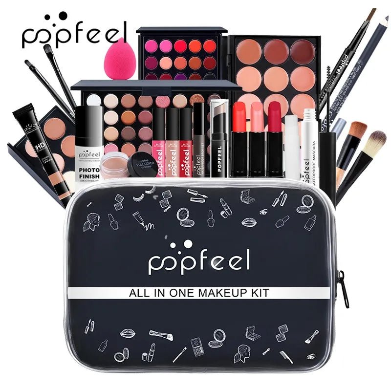 All in One Full Makeup Kit Set - Djee's Beauty CosmeticMakeup kitMy StoreDjee's Beauty Cosmetic2e7dc600 - 9867 - 49c1 - 9257 - 315b216064dc313028254240Kit004All in One Makeup Kit for Women Full Kit Set, All in One Makeup Sets Include Eyebrow Eyeliner Eyeshadow