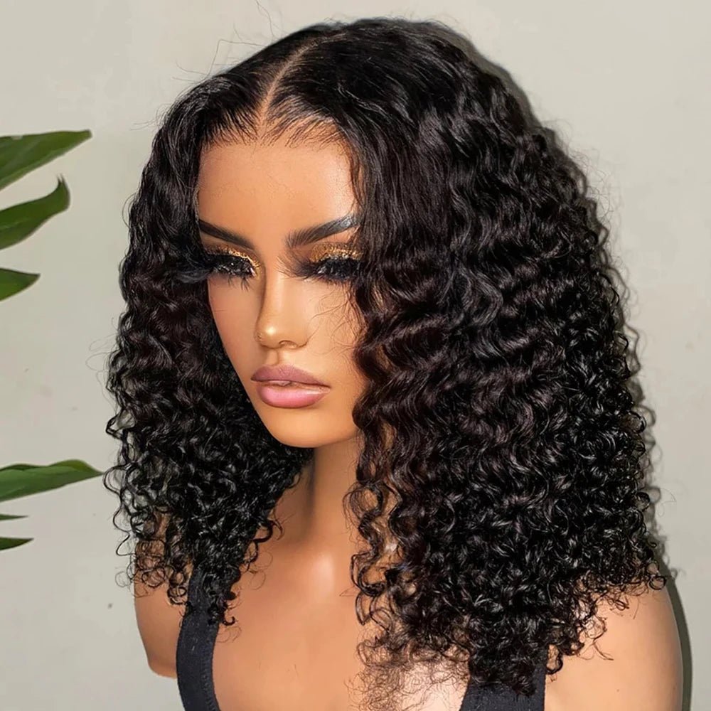 Glueless Human Hair Wig, Ready to Go - Djee's Beauty CosmeticLaceMy StoreDjee's Beauty Cosmetic0a795ae3 - 974d - 443b - 9313 - 907d205d9504744505153655010Inches180 Density4X4 Hd Glueless WigWear and Go 13X4 Water Wave Bob Lace Wig for Women Curly 6X4 Glueless Human Hair Wig Ready to Go Human Hair Wigs Pre Cut No Lace