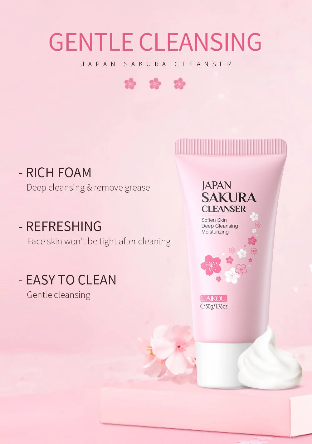 Moisturizing Facial Cleanser Foam - Djee's Beauty CosmeticDjee's Beauty CosmeticDjee's Beauty Cosmeticf2fb7c51 - 4fd0 - 488a - b18f - 818868897b0c31303039136050GMoisturizing Facial Cleanser Foam